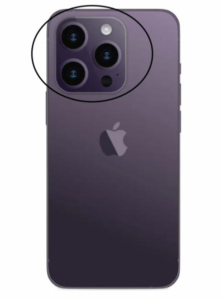 Reparação das Cameras traseiras - iPhone 14 Pro Max